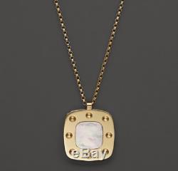 ROBERTO COIN 18K Yellow Gold and Mother-of-Pearl Pois Moi Pendant Necklace