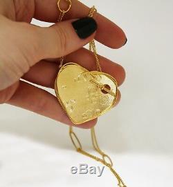 ROBERTO COIN 18Kt Yellow Gold Heart Necklace