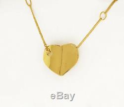 ROBERTO COIN 18Kt Yellow Gold Heart Necklace