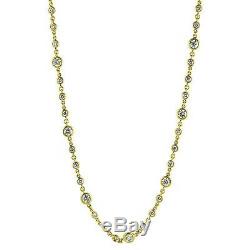 ROBERTO COIN 18k Yellow Gold DIAMONDS BY THE INCH Necklace 7CTTW (000951A18Z0)