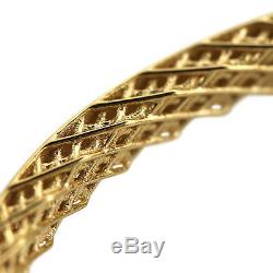 ROBERTO COIN 18k Yellow Gold Symphony Golden Gate Bangle (7771362AYBA0)