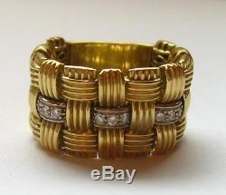 Roberto Coin Appassionata 18k Yellow Gold Diamond Ring