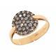 ROBERTO COIN FANTASIA 18KT Rose Gold Cognac Diamond Ring (777481AX65BD)