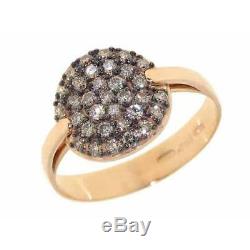 ROBERTO COIN FANTASIA 18KT Rose Gold Cognac Diamond Ring (777481AX65BD)