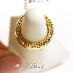 ROBERTO COIN NEW 18K Yellow Gold Band Ring 7