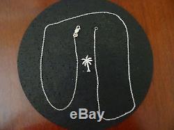 Roberto Coin Tiny Treasures White Gold Dia. Palm Tree 18kt, With Chain