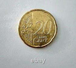 Rare 20 Cent Coin Italy MISPRINT