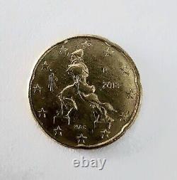 Rare 20 Cent Coin Italy MISPRINT