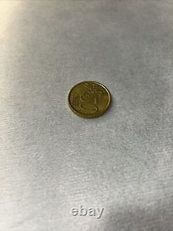 Rare Coin 50 euro cent 2002 Italy Good condition