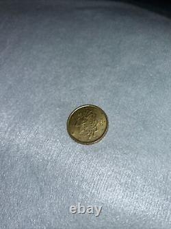 Rare Coin 50 euro cent 2002 Italy Good condition