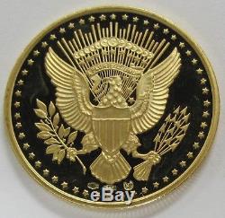 Rare Italian Gold Coin John F. Kennedy Commemorative. 900 Fine Gold Italy