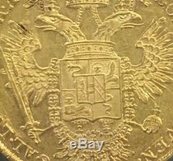 Rare Lombardy Italy Austria Venetia 1 Sovrano Gold Coin 1831