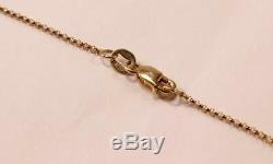 Rare Roberto Coin Pois Moi 18k Yellow Gold Nail Necklace Pendant