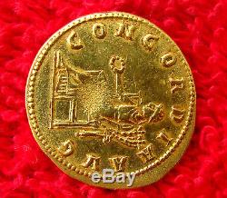 Rare Roman Gold Aureus Gordian III 238-244 AD AU Coin VF Condition (715-)