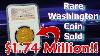 Rare Washington President Gold Coin Sold For Over 1 Million