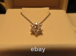 Robert Coin Tiny Treasures 18k gold and diamond Star of David necklace