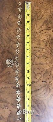 Roberto Coin 18K Gold Bollicine Necklace withDiamonds Gently Used (New $4200)