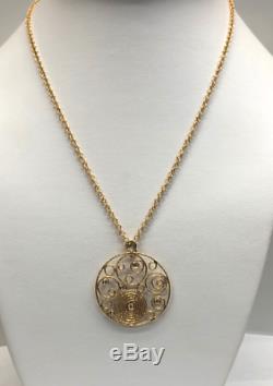 Roberto Coin 18K Gold Bollicine Pendant Necklace withDiamonds