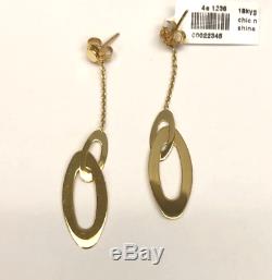 Roberto Coin 18K Gold Chic & Shine Drop Earrings