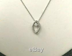 Roberto Coin 18K Gold Diamond Pendant Necklace Barocco