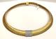 Roberto Coin 18K Gold Woven Silk Collar Necklace with Diamonds
