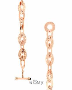Roberto Coin 18K Rose Gold Necklace 777350AX1800 MSRP $5,500