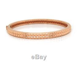 Roberto Coin 18K Rose Gold Pyramid Bangle