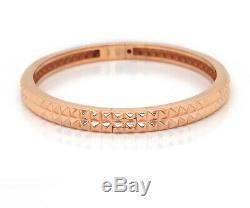 Roberto Coin 18K Rose Gold Pyramid Bangle