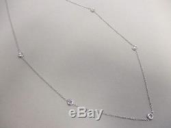Roberto Coin 18K White Gold Diamond Necklace Chain 18