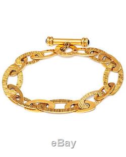 Roberto Coin 18K Yellow Gold Bracelet 295394AYLBS0 MSRP $2,420