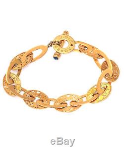 Roberto Coin 18K Yellow Gold Bracelet 777350AYLB00 MSRP $2,680