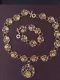 Roberto Coin 18K Yellow Gold / Diamond SWIRL Design Necklace & Bracelete Set