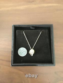 Roberto Coin 18K Yellow Gold Disc with Diamonds Bar 18 Necklace