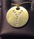 Roberto Coin 18K Yellow Gold Initial Necklace Y NWT MSRP $620