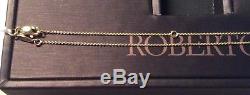 Roberto Coin 18K Yellow Gold Initial Necklace Y NWT MSRP $620