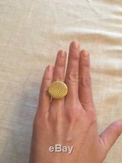 Roberto Coin 18K Yellow Gold Silk Circle Ring
