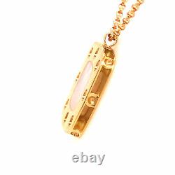 Roberto Coin 18K Yellow Gold Square Mother of Pearl Necklace