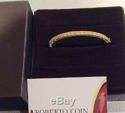 Roberto Coin 18K Yellow Gold Symphony Barocco Bracelet-NWT & Box