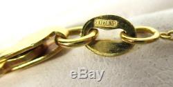 Roberto Coin 18 Tiny Treasures Key Pendant Necklace 18K Yellow Gold ITALY