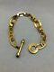 Roberto Coin 18k Chic And Shine Ruby Sapphire Toggle Link Bracelet