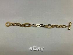 Roberto Coin 18k Chic And Shine Ruby Sapphire Toggle Link Bracelet