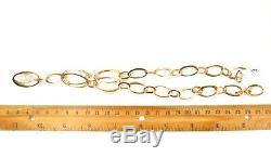 Roberto Coin, 18k Gold, 1.5 Carats Of Diamonds Chain Necklace