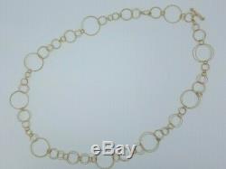 Roberto Coin 18k Gold Mauresque Circle Link 36 Necklace