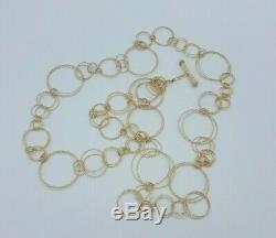 Roberto Coin 18k Gold Mauresque Circle Link 36 Necklace