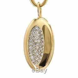 Roberto Coin 18k Rose Gold Capri Plus Diamond Necklace