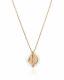 Roberto Coin 18k Rose Gold Diamond And White Jade Necklace 8882472AX18WJ