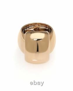 Roberto Coin 18k Rose Gold Ring Sz 6 342967AX6500