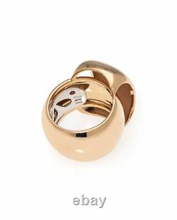 Roberto Coin 18k Rose Gold Ring Sz 6 342967AX6500