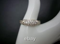 Roberto Coin 18k White Gold Diamond Woven Ring