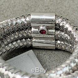 Roberto Coin 18k White Gold Primavera Woven Ring